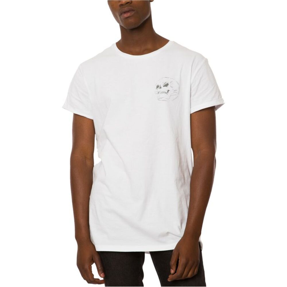 Jaywalker Mens Casual Graphic T-Shirt, White, L, DM